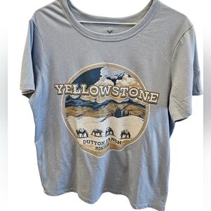 Yellowstone Dutton Ranch Montana Tshirt Womens